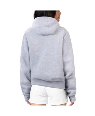 Women's Heather Gray Detroit Tigers City Graphic Pullover Hoodie