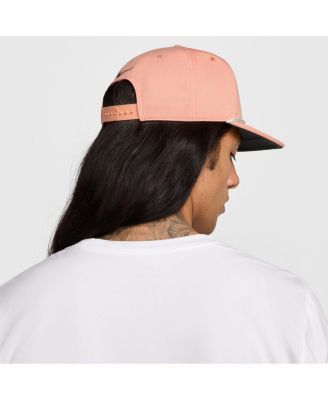 Men's and Women's Coral Retro Pro Performance Snapback Hat