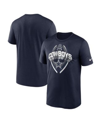 Nike - Men's Navy Dallas Cowboys Big Tall Primetime Legend Icon Performance T-Shirt