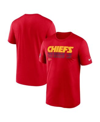 Nike - Men's Red Kansas City Chiefs Sideline Legend Performance T-Shirt