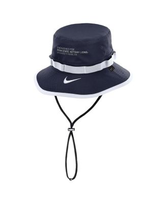 Men's Navy Penn State Nittany Lions 2025 Sideline Apex Boonie Bucket Hat