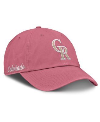 Men's and Women's Pink Colorado Rockies Club Adjustable Hat