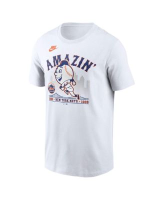 Men's White New York Mets Local Hometown T-Shirt