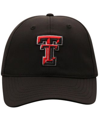 Men's Black Texas Tech Red Raiders Victory Trainer Adjustable Hat