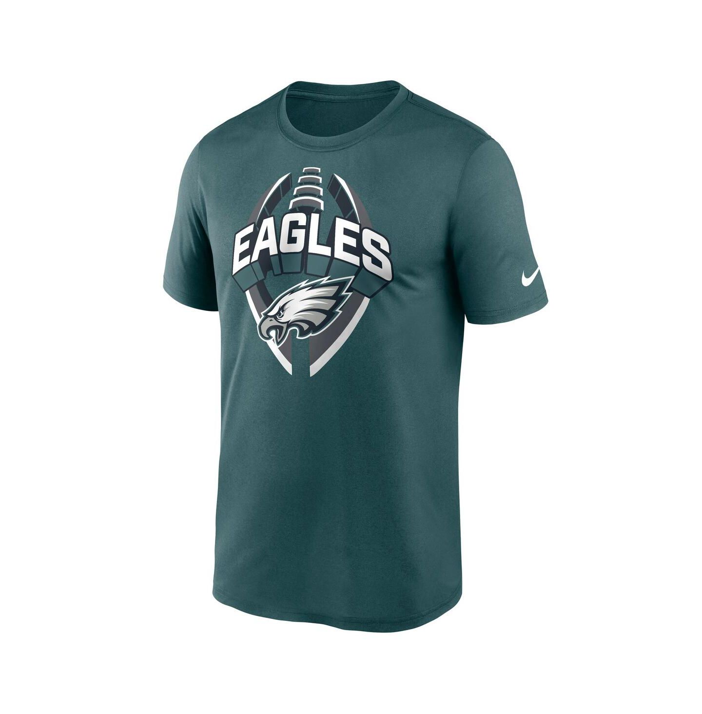 Мужская футболка Nike Midnight Green Philadelphia Eagles Big & Tall Primetime Legend Icon Performance — фото 2