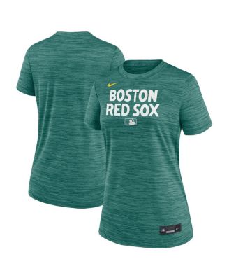 Nike - Women's Green Boston Red Sox 2025 City Connect Authentic Collection Velocity Performance T-Shirt