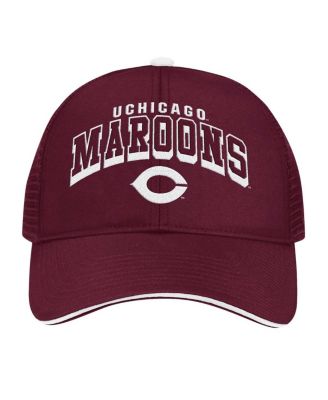 Men's Maroon UChicago Maroons Wyatt Primary Team Trucker Adjustable Hat