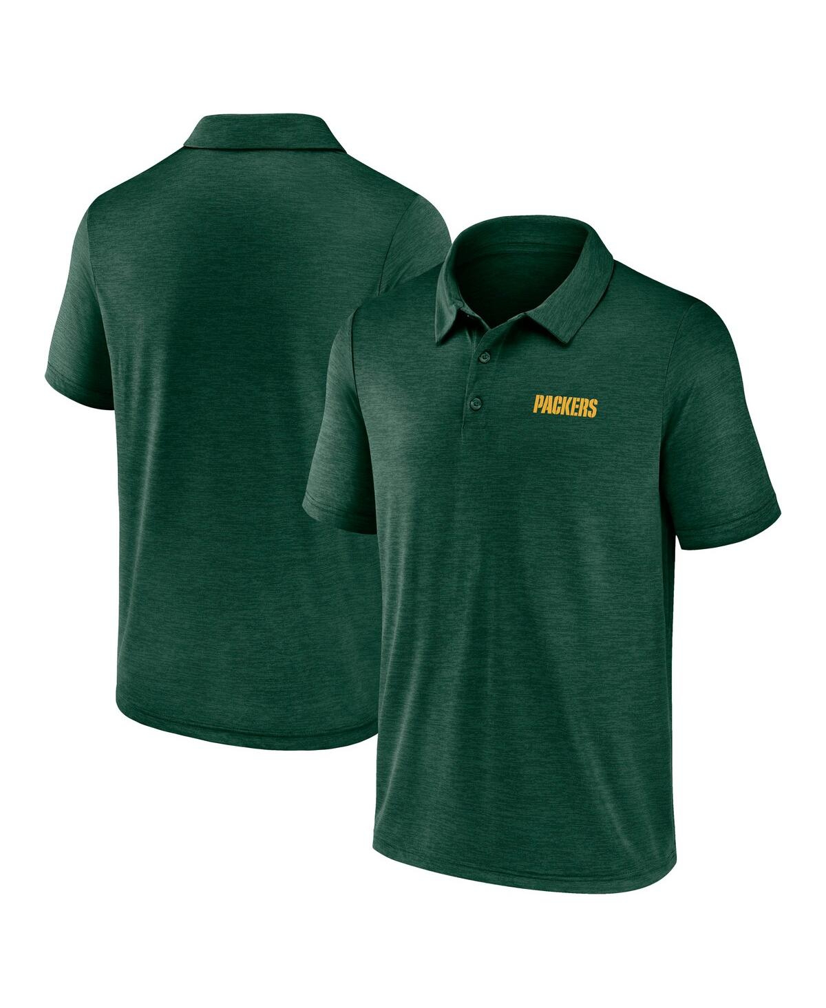 Men's Green Green Bay Packers Unstoppable Polo Shirt - Green
