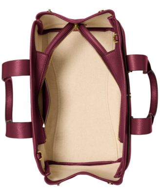 Romee Small East West Leather Satchel