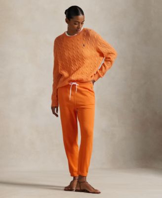 Polo Ralph Lauren - Women's Lightweight Fleece Drawstring Sweatpants