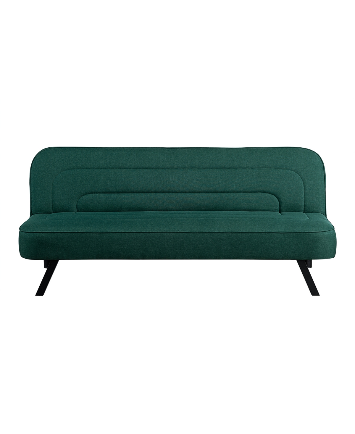Serta 66.1" Polyester Forrest Convertible Futon