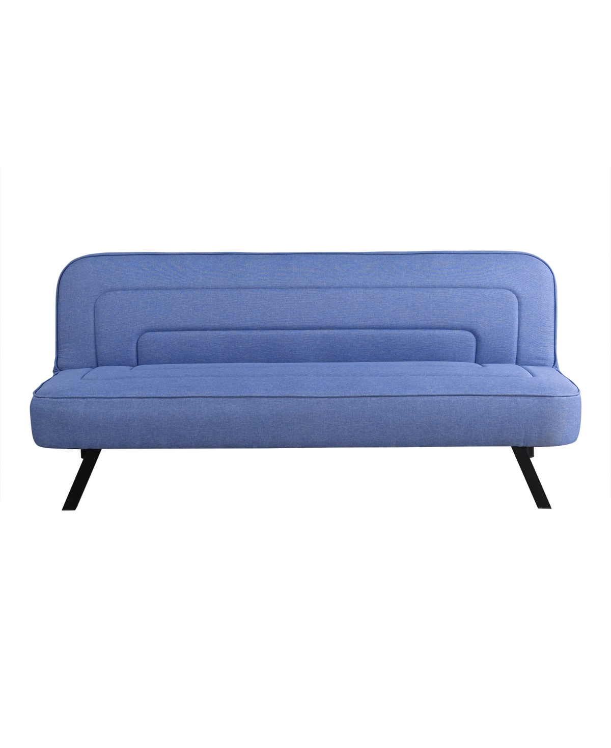 Serta 66.1" Polyester Forrest Convertible Futon
