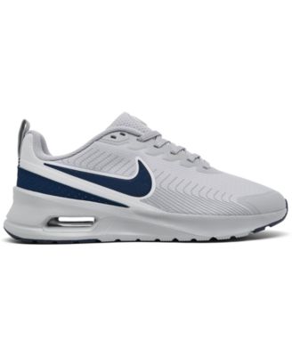 NIKE MEN’S GRAY AND NAVY BLUE AIR MAX NUAXIS RUNNING SHOES Nike Air Max Nuaxis Men main image 3