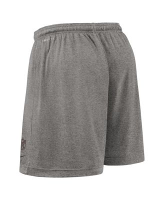 Men's Brown Cleveland Browns Sideline Reversible Performance Shorts