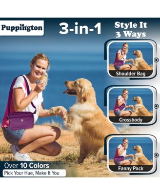 Walk Star Kit: 3-in-1 Dog Walk Bag, Bowl, & Leash plus Matching 270 Refill Dog Poop Bags