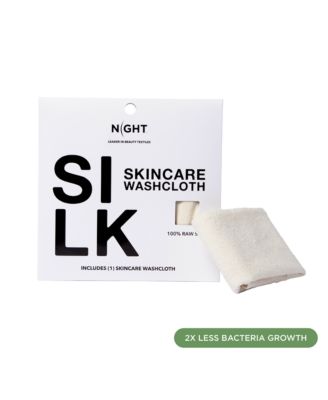 Raw Silk Skincare Washcloths, Exfoliating, Multi-Pack