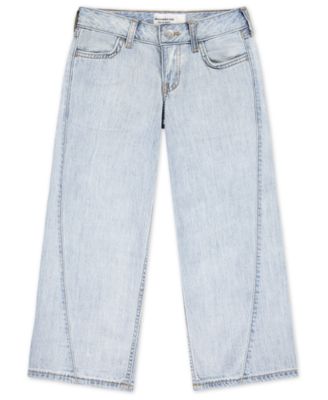 Girls Low-Rise Seamed Baggy Jeans