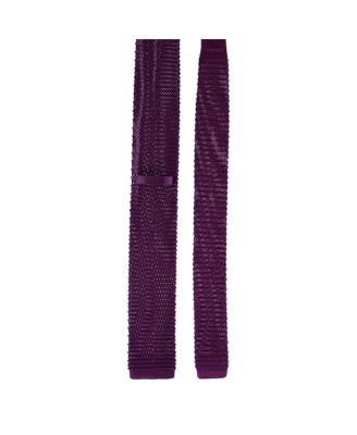 Men's Zion Knit Silk Solid Colored Necktie