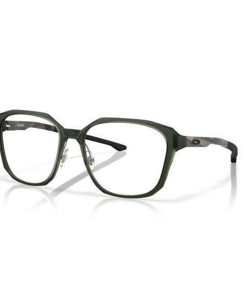 Мужские очки Celine Oakley Man Square Plastic OX8193 Slender Eyeglasses, цвет: Оливковый чернильный