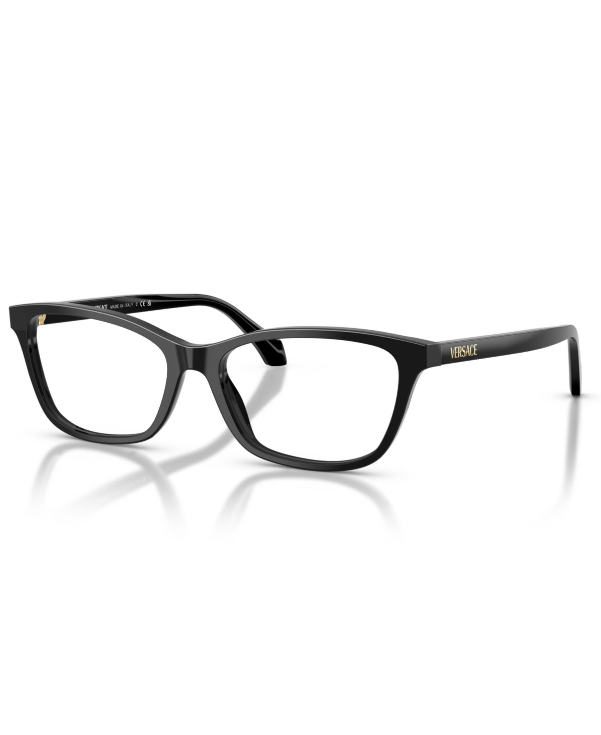 Women's Cat Eye Eyeglasses, VE3375 - Black