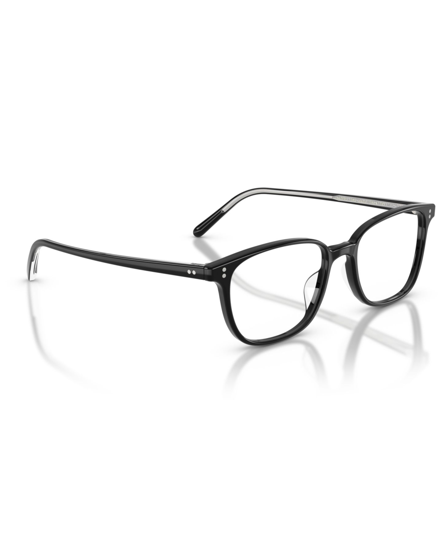 Мужские очки Oliver Peoples Man Square Plastic OV5279U Maslon Eyeglasses, цвет: Чёрный — фото 11