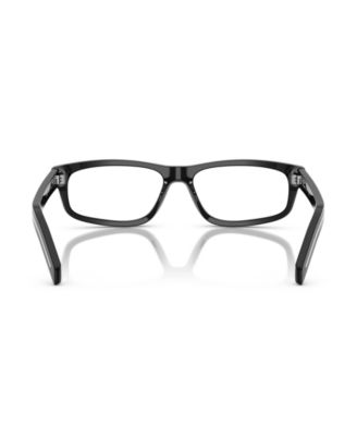 Men's Rectangle Eyeglasses, PR B02VF