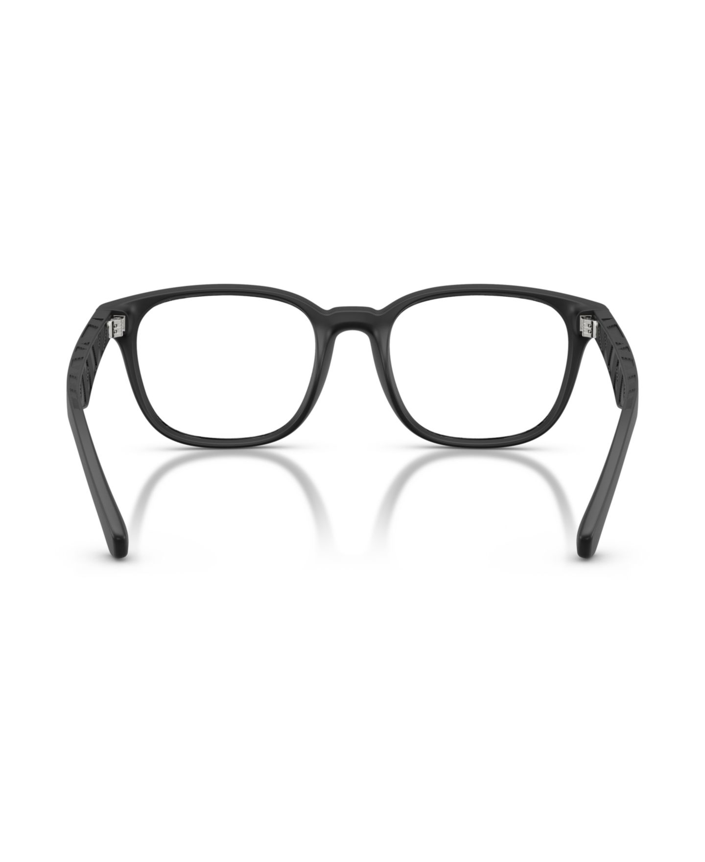 Мужские очки Burberry Man Square Plastic BE2433U Eyeglasses, цвет: Матовый чёрный — фото 4