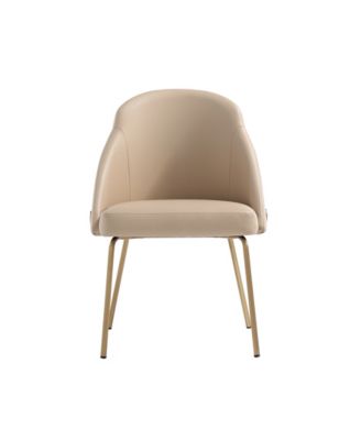 Gracie Leatherette Upholstered Dining Chair