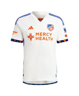 Men's Luca Orellano White FC Cincinnati 2024 the Canvas Kit Authentic Player Jersey