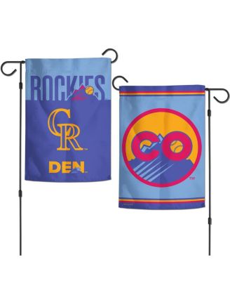 Colorado Rockies 2025 City Connect 12" x 18" Double-Sided Garden Flag