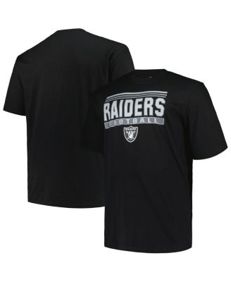 Fanatics - Men's Black Las Vegas Raiders Big Tall Pop T-Shirt