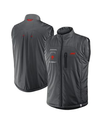 Formula 1 - Men's Gray Tech Stacked Logo Gilet Full-Zip Vest