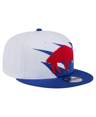 Men's Royal Buffalo Bills Throwback Jagged 9FiFTY Snapback Hat