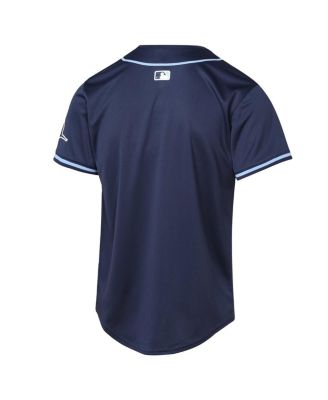 Big Boys and Girls Navy Tampa Bay Rays Road Limited Jersey