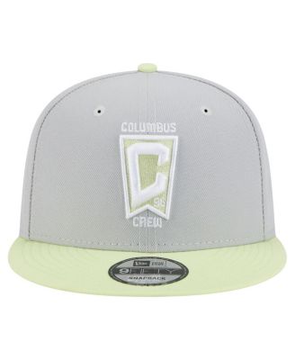 Men's Gray Columbus Crew Color Pack Two-Tone 9FIFTY Snapback Hat