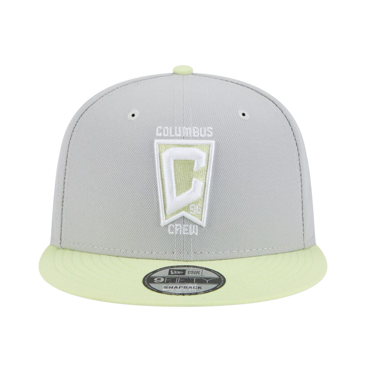 Мужские головные уборы New Era Gray Columbus Crew Color Pack Two-Tone 9FIFTY Snapback Hat — фото 2