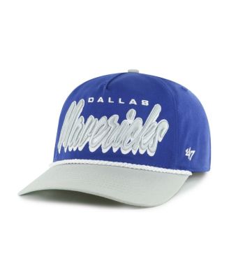 '47 Men's Blue/Gray Dallas Mavericks Drop Shadow Rope Hitch Adjustable Hat