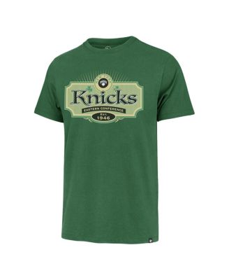 Men's Green New York Knicks Lucky Team Franklin T-Shirt
