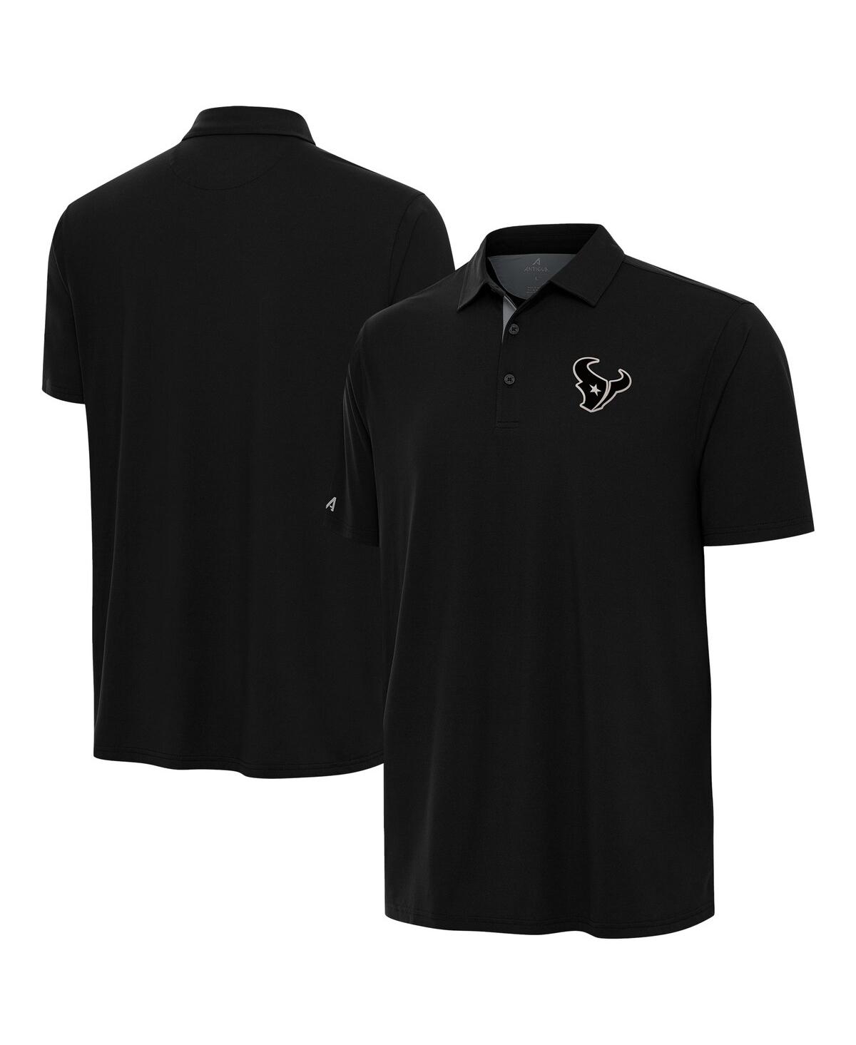 Men's Black Houston Texans Era Polo Shirt - Black