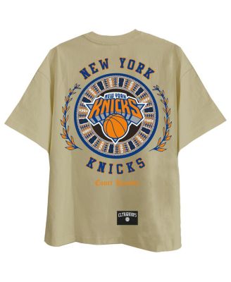 Men's Khaki New York Knicks Worldwide Collection Premium T-Shirt