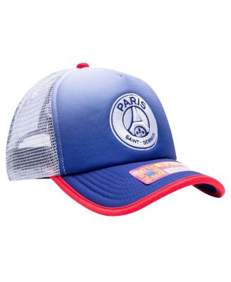 Men's Navy Paris Saint-Germain Destiny Trucker Adjustable Hat