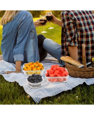 32 Pcs (16Pack) BPA-free Food Storage Containers Set with Lids