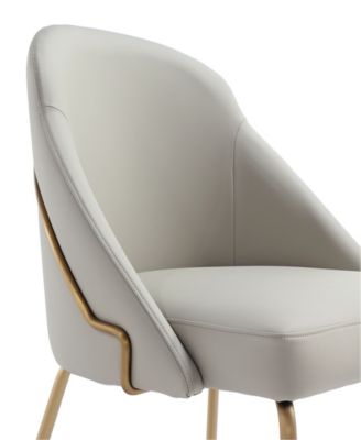 Gracie Leatherette Upholstered Dining Chair