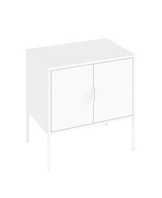 Ava 23.6" Modern 2-Shelf Accent Cabinet