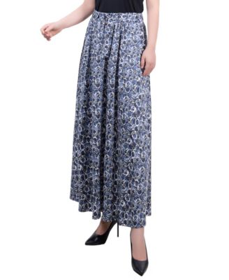 Petite Ring Midi-Length Skirt