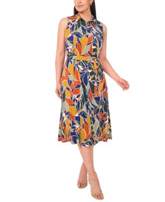 MSK - Plus Size Sleeveless Jersey Midi Dress