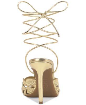 Women's Hassana Strappy Lace-Up Dress Sandals, Exclusively at Macy's