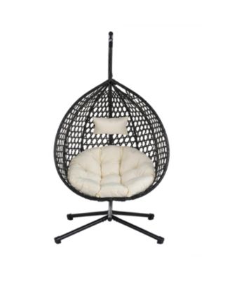 Versatile Hanging Egg Chair for Indoor and Outdoor Use