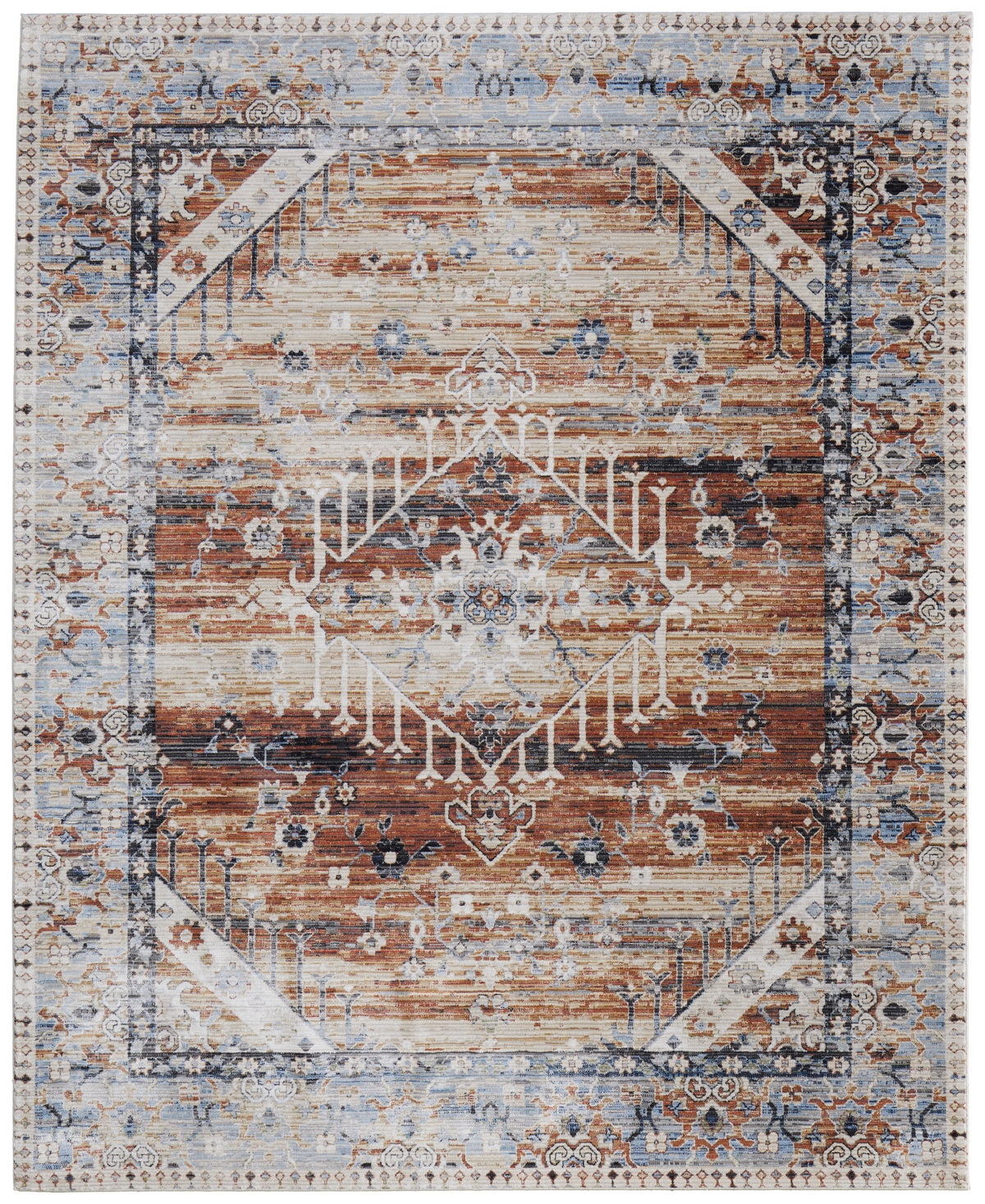 Feizy Melrose 39nzf 5'x7'6" Area Rug In Multi