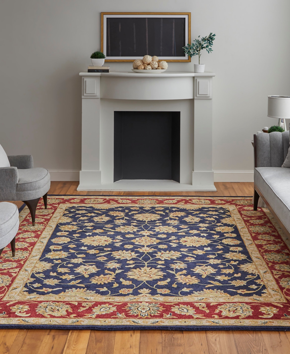 Feizy Wagner 8942f 8'x10' Area Rug In Multi